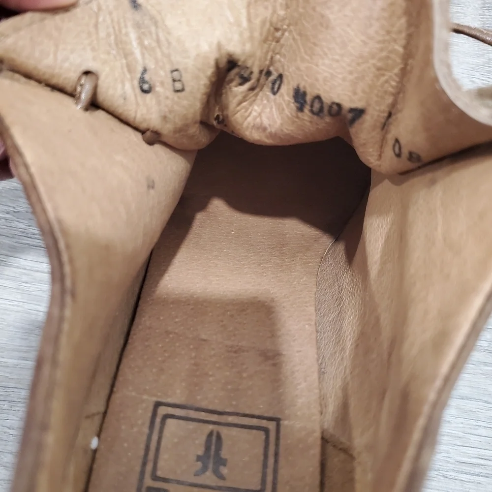 NEW Frye Brown Suede Oxford Ties 3